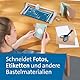 Dahle 507 Papierschneider (8 Blatt Schneidleistung, bis DIN A4) blau