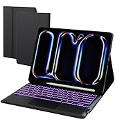 IVEOPPE hoes met toetsenbord voor iPad Pro 11 2024 (M4) met Touchpad