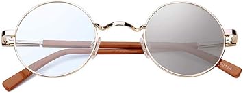 Invisible Double-light Reading Glasses for Men, Far And Near Dual-use Anti-blue Color Discoloration Reading Glasses - Gold