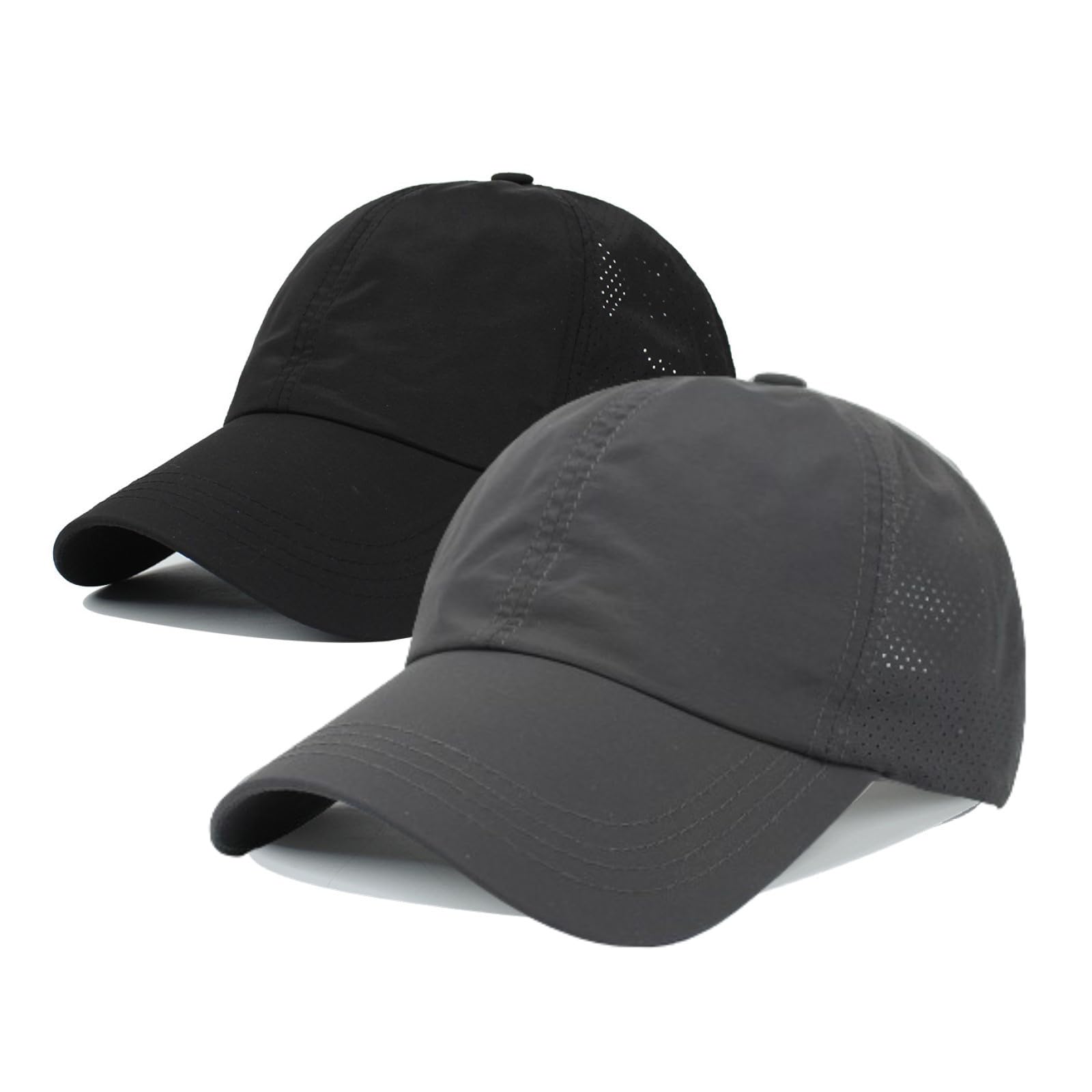 Quick Dry Fit Baseball Cap – Water Repellent Sun Hat for Fishing, Running, Hiking, Golf, Surfing, Sailing, Boating
