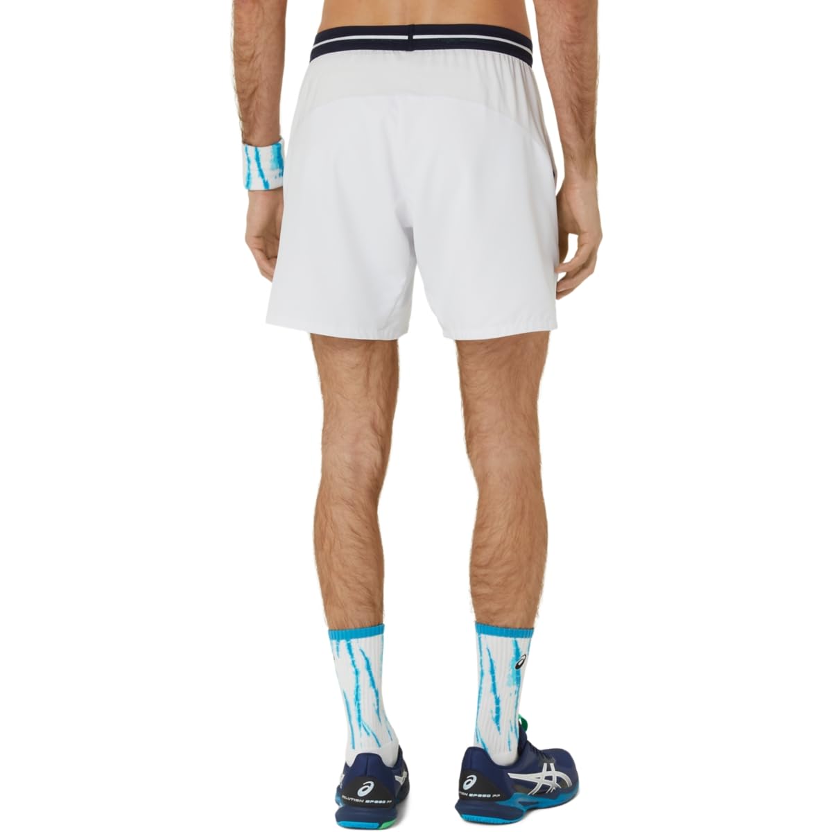 ASICS Men's Men Match 7IN Short Tennis Shorts, M, Brilliant White