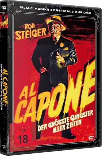 Al Capone – Der größte Gangster aller Zeiten – DVD – Rod Steiger in seiner legendären Rolle – Packender Filmklassiker über Mach - Mehr Infos/Bestellen
