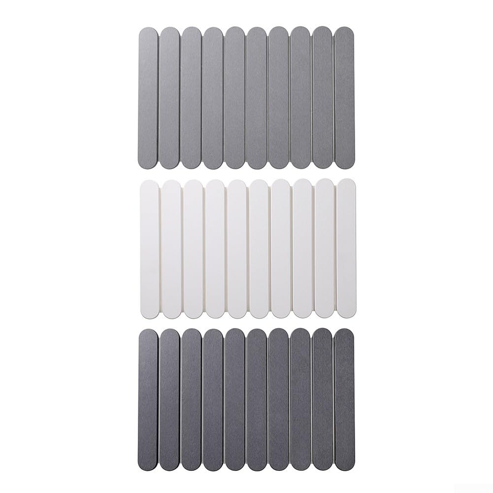 Platzsparende Abtropfmatte Rollbar für Spüle Küche(white)