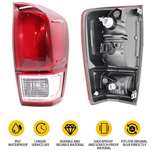 Image of Right Passenger Side Rear Tail Light Housing Compatible with 2016 2017 2018 2019 2020 2021 2022 Toyota Tacoma Replace 81550-04170