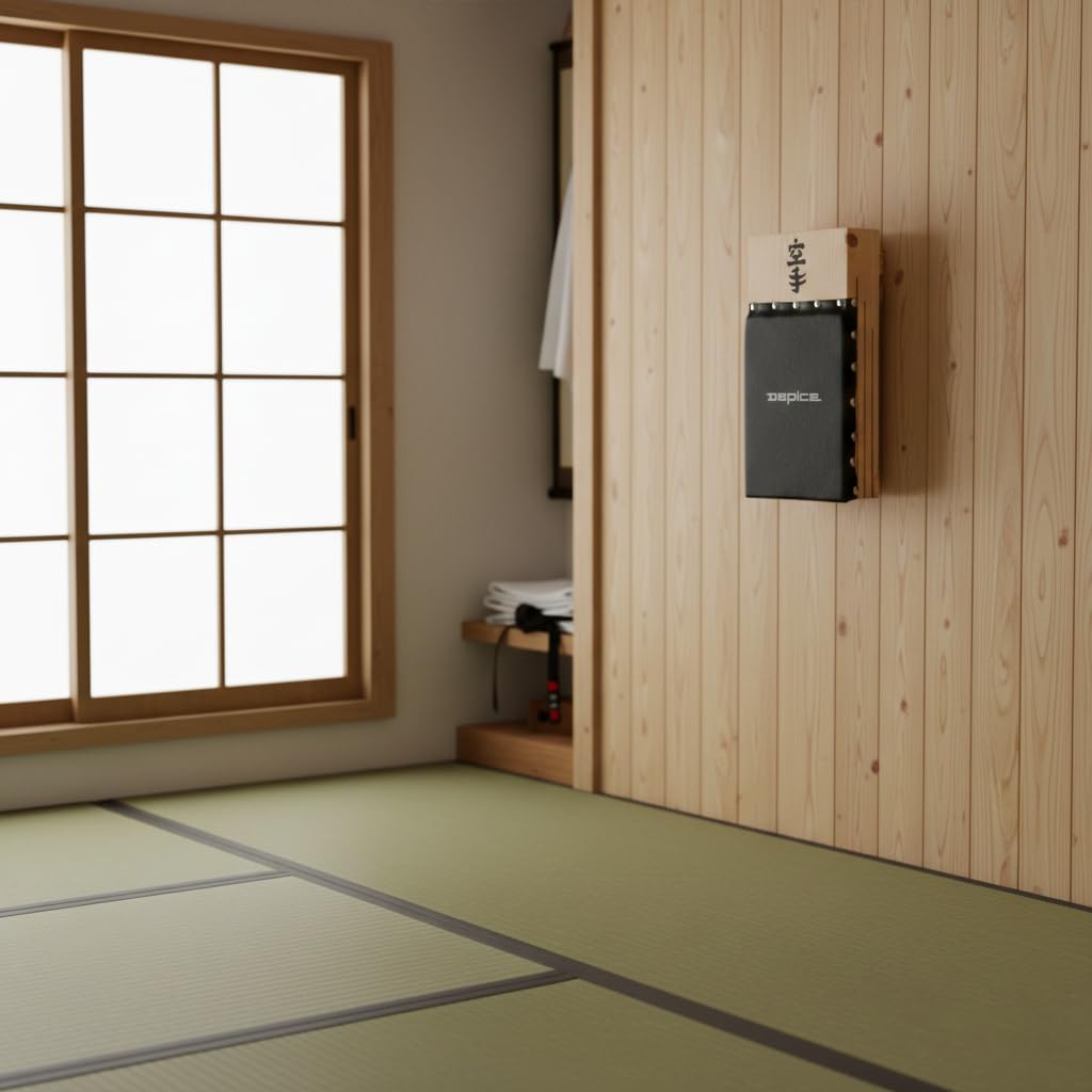 DEPICE Makiwara Karate Abhärtung Schlagpolster Wand