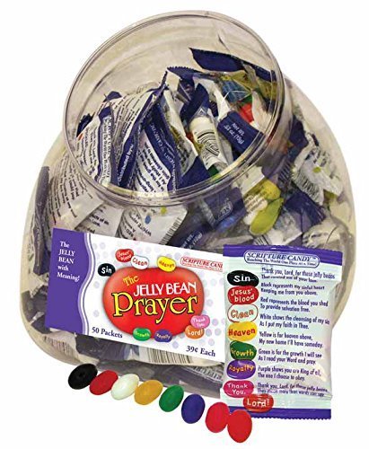 Scripture Candy Jelly Bean Prayer Jar