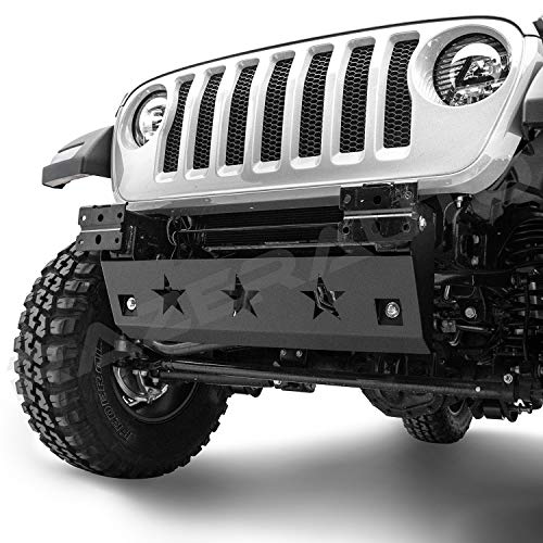 Razer Auto Patriot Star Skid Plate For 2018-2025 Jeep Wrangler JL (will not fit bumpers with drop down winch)