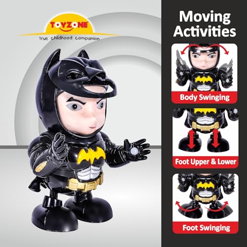 Image of Toyzone Dance Hero-22046 | Electronic Toy | Dancing Hero | Musical Toys | Music with Dance Movement | Battery Operated Toy | Light & Music | Age 12+ Months