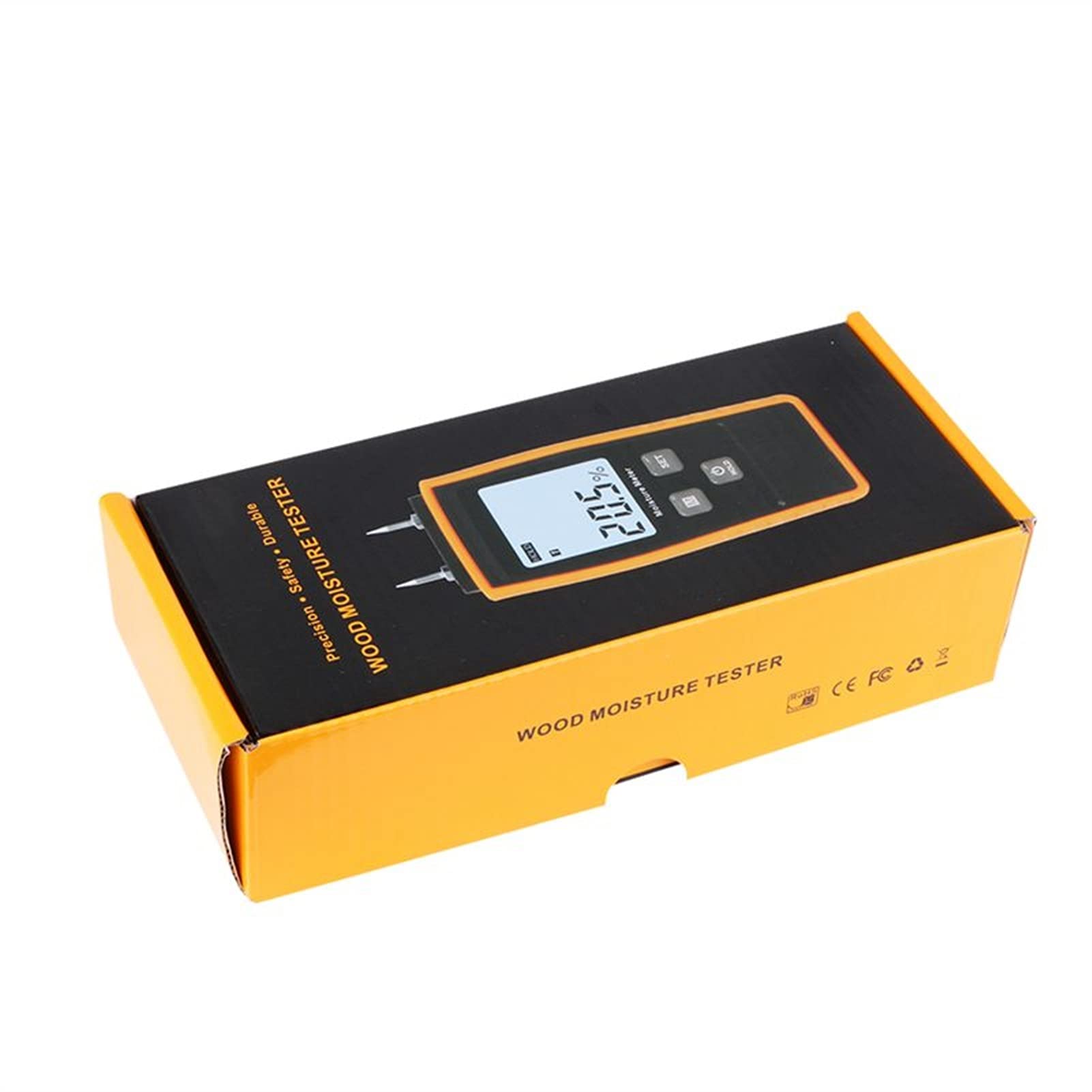 Igrometro Digitale Misuratore di umidità del legno digitale LCD 0-80% Rilevatore mortaio cemento portatile