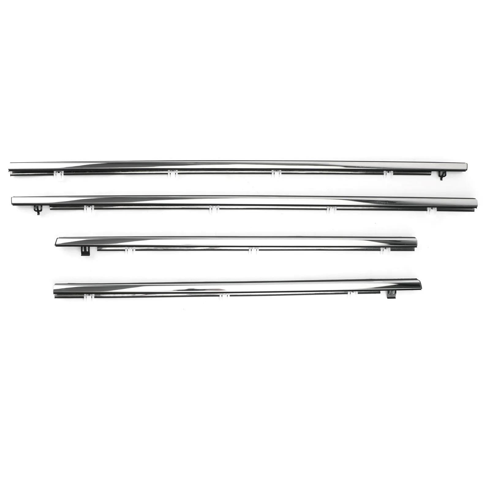 Atgcbcauf One Color For Acura Tsx 2009 2010 2011 2012 2013 2014 4X Car Outside Window Weatherstrip Seal Belt Moulding