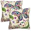 Vintage Butterfly and Flower