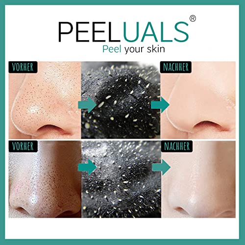 EINFÜHRUNGSANGEBOT - PEELUALS® Black Mask gegen Mitesser | Blackhead Peel-Off Maske + Maskenpinsel | Maske zum Abziehen… - Image 4