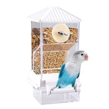 Amazon | IYOIYA 鳥 餌入れ 外付け 飛び散らない バード