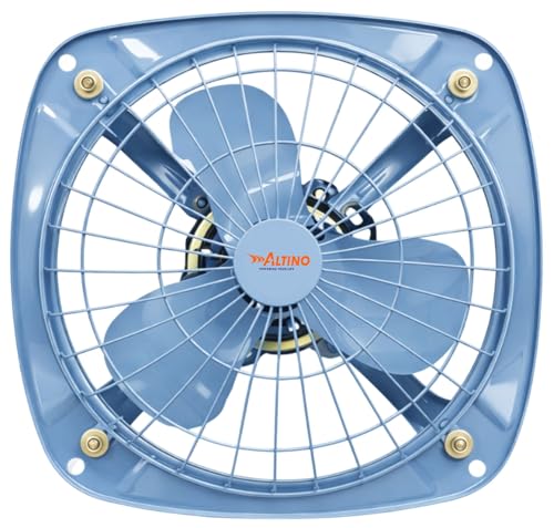Image of Altino Heavy Duty Fresh Air Exhaust Fan for Industrial, Kitchen, Home, etc| High Speed Motor, Energy Efficient, Low Noise Operation & Easy to Clean, 1 Yr Warranty (Grey, 12 Inch, Ultra Hi-Speed)