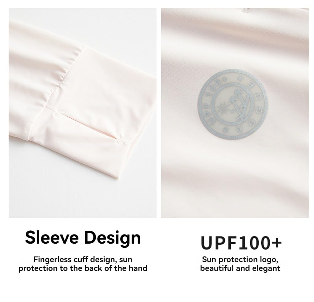 Camisetas de manga larga para hombre, de seda de hielo, protección solar para hombre, protección solar UPF 100+, traje de pesca UV