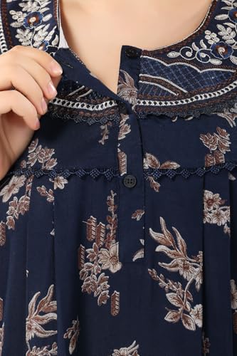Image of Soulemo Women's Printed Alpine Nighty 1672