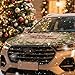 4x5 Foot Christmas Tree Car Hood Cover Polyester Elastic Fabric Removable Automotive Accessories Decorative Most Automotive Christmas Decorations