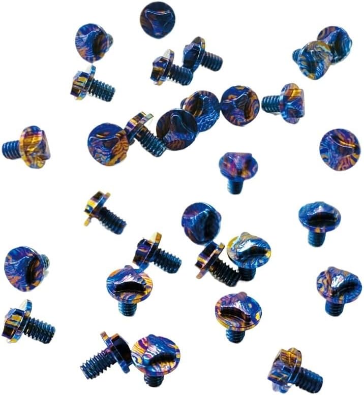 8PCS Custom CNC Timascus Screw Replacement Fit for Microtech UltraTech UTX85 DIY Making Accessory