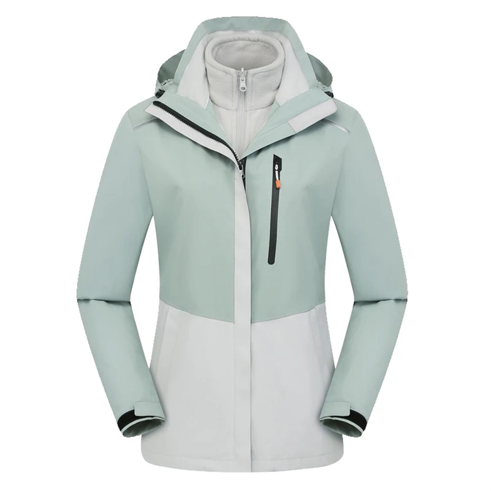 Mono Ski Mujer Traje de esquí for mujer, impermeable, cálido, con capucha, impermeable a prueba de viento, pantalones de nieve, conjunto de ropa de Snowboard for exteriores, monos de esquí for mujer(J
