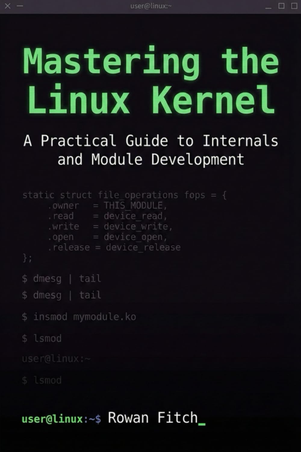 Mastering the Linux Kernel: A Practical Guide to Internals and Module Development