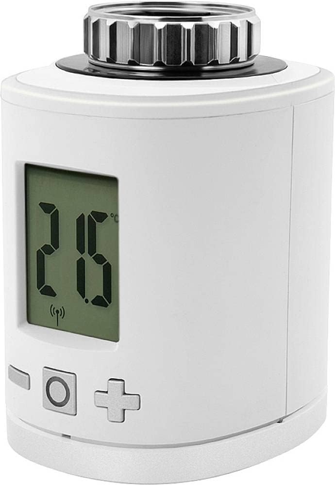 HOMEPILOT RADEMACHER Heizkörperstellantrieb DuoFern Actuator (2nd Generation) 9433-1, Wireless Radiator, Smart Home Thermostat Heating, White