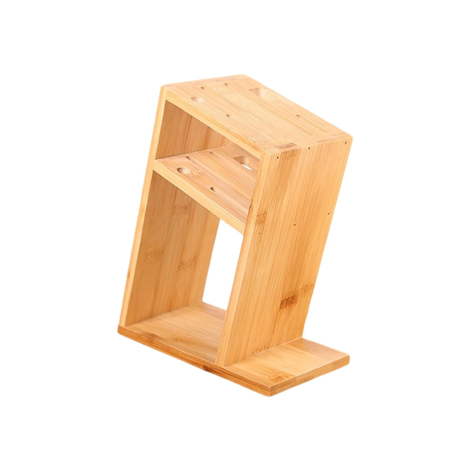 carotoe Delicate Cutter Storage Rack for Multiple and Utensils Delicate Vertical Design Enhances Kitchen Vertical Cutter Block