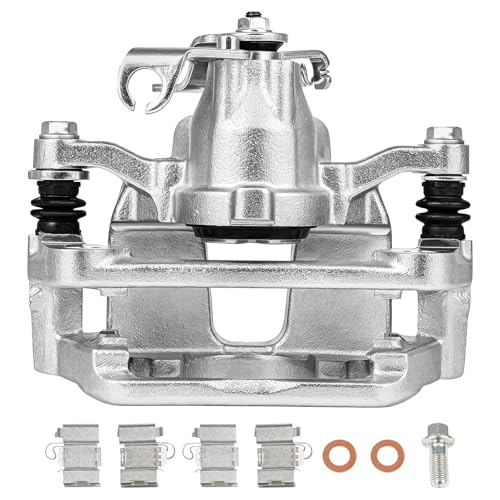 Image of SCITOO Rear Right Brake Caliper With Bracket 18B5398 Compatible For Chrysler Town & Country 2012-2016, For Dodge Grand Caravan 2012-2020, For Ram C /V 2013-2015, For Volkswagen For Routan 2012-2014