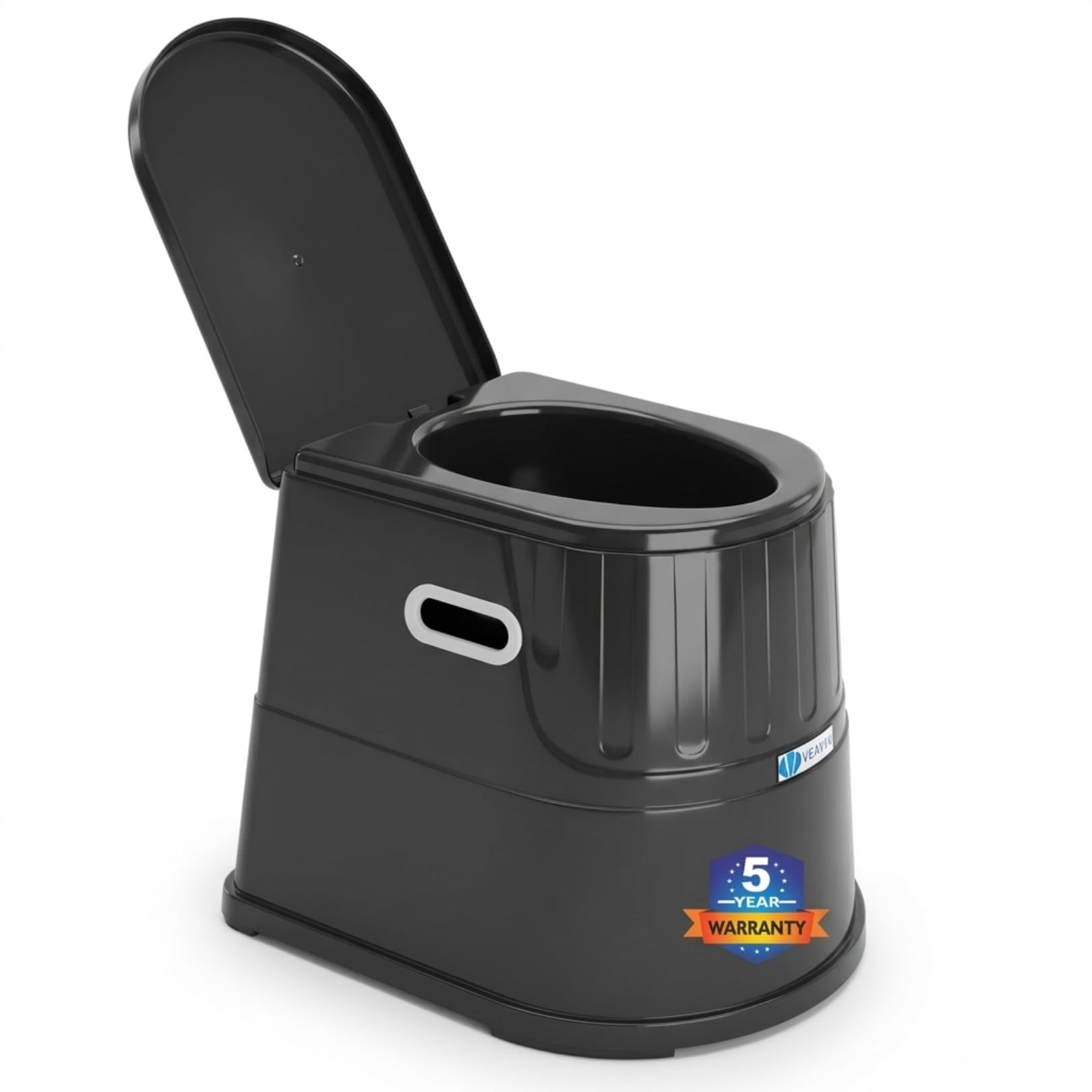 Veayva Heavy Duty Portable Indian Toilet to Western Convertor | Toilet Stool | Toilet Commode for Patients | Indian Commode Stool | Portable Toilet Seat for Adult, Handicap People, BLACK-image-38