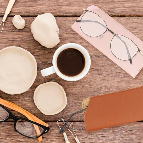 Image of 8 Pack Glasses Case Soft, PU Leather Sunglasses Eye Glass Protective Pouch Sleeve
