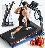 Cinta de Correr Plegable Profesional con App, Pantalla LED