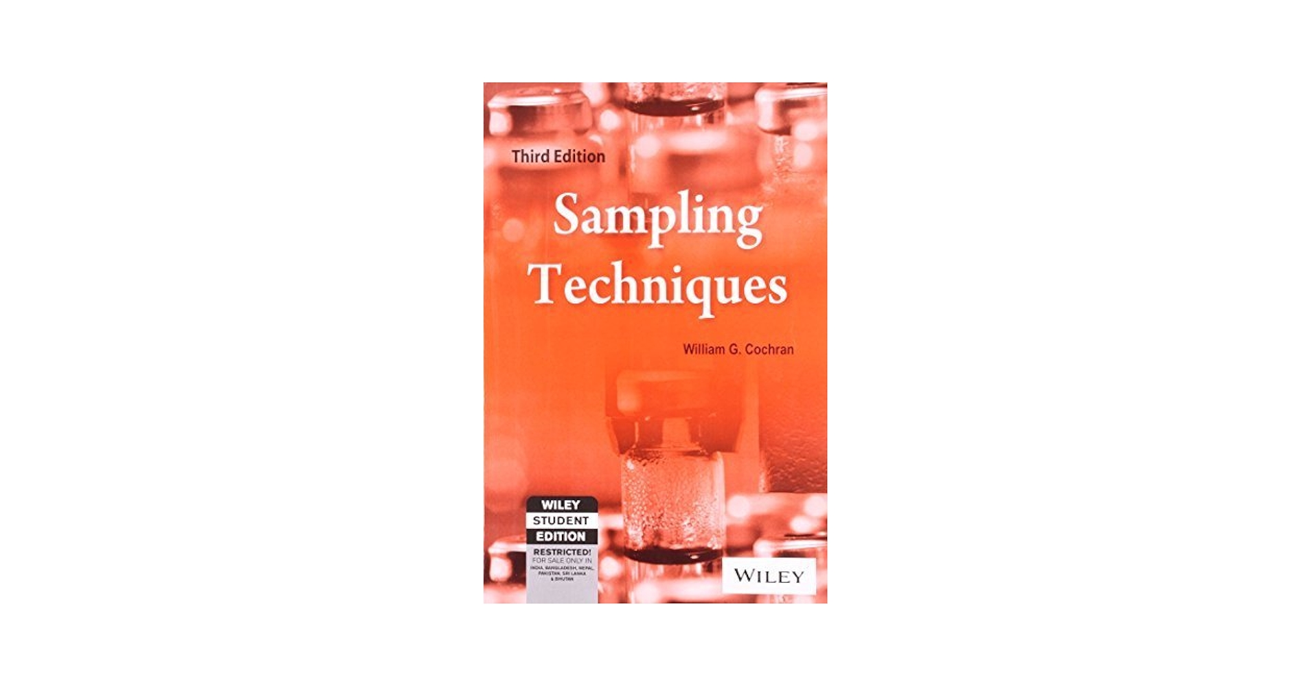 語学+参考書 Sampling Techniques 3e Amazon.com: Sampling Techniques, 3Rd Edition by William G