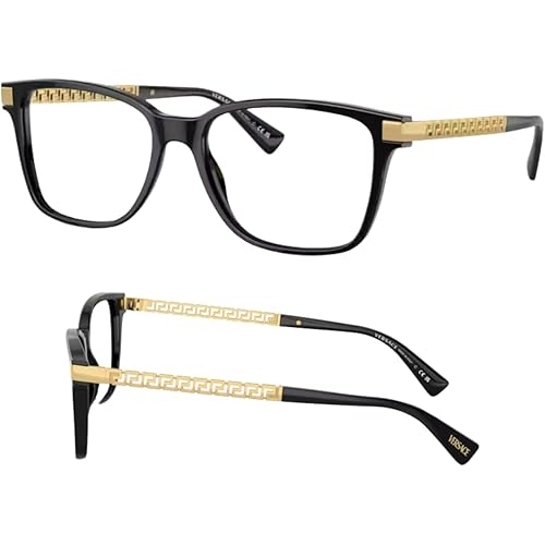 Versace VE3340U Non-Polarized Glasses for Men - Pillow Acetate Frame with Temples, eShades Eyewear Kit Included