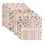 GLKTOPO 12'' x 12'' Double-Sided Watercolor Floral Cardstock, 24 Sheets Spring Pink/Blue Rose Scrapbook Paper, Premium Printed Decorative for DIY Making Card, Art journaling, Scrapbooking