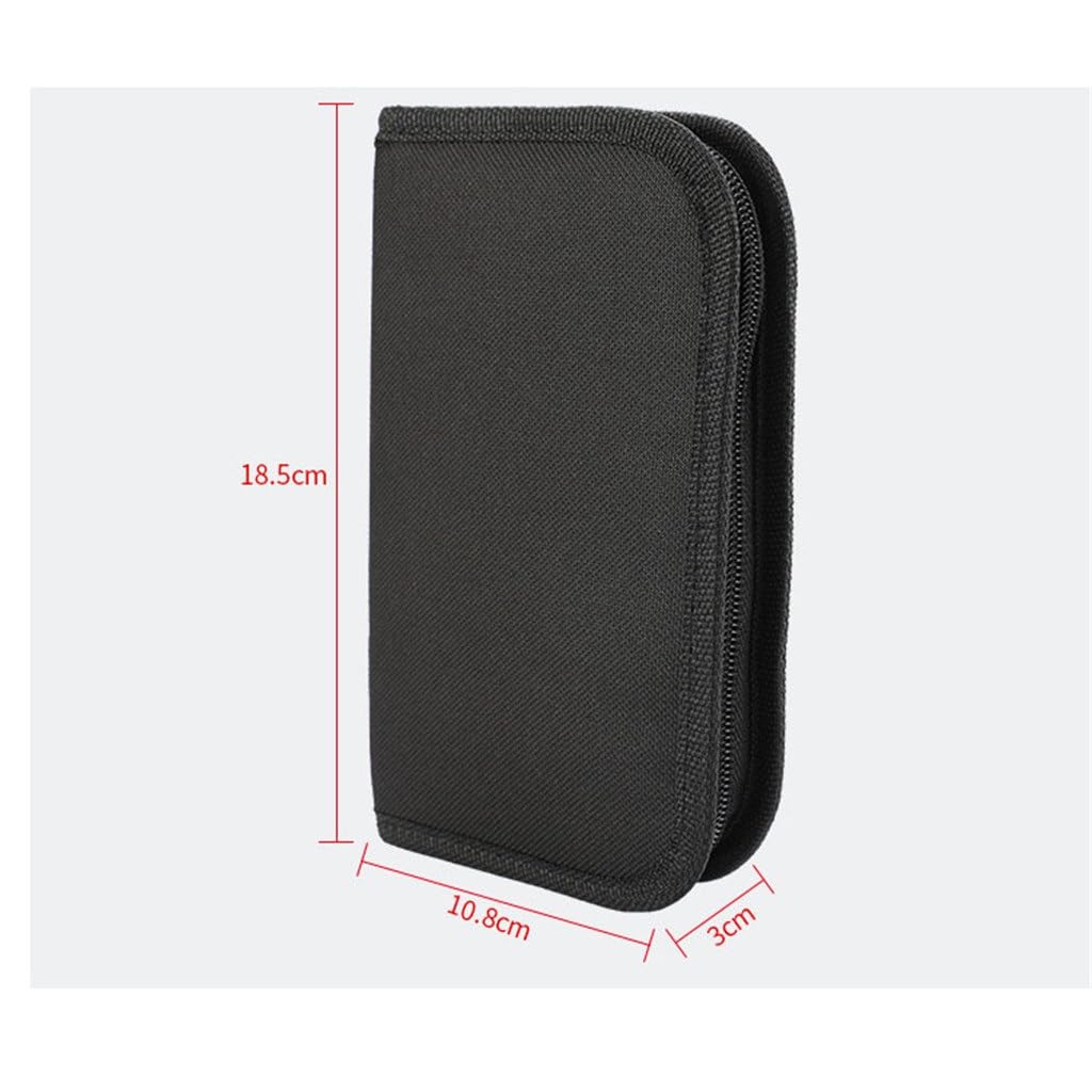 Caja de Costura para el hogar, 24 Colores, fácil de Transportar, Ideal para Viajes, reparación y Almacenamiento.