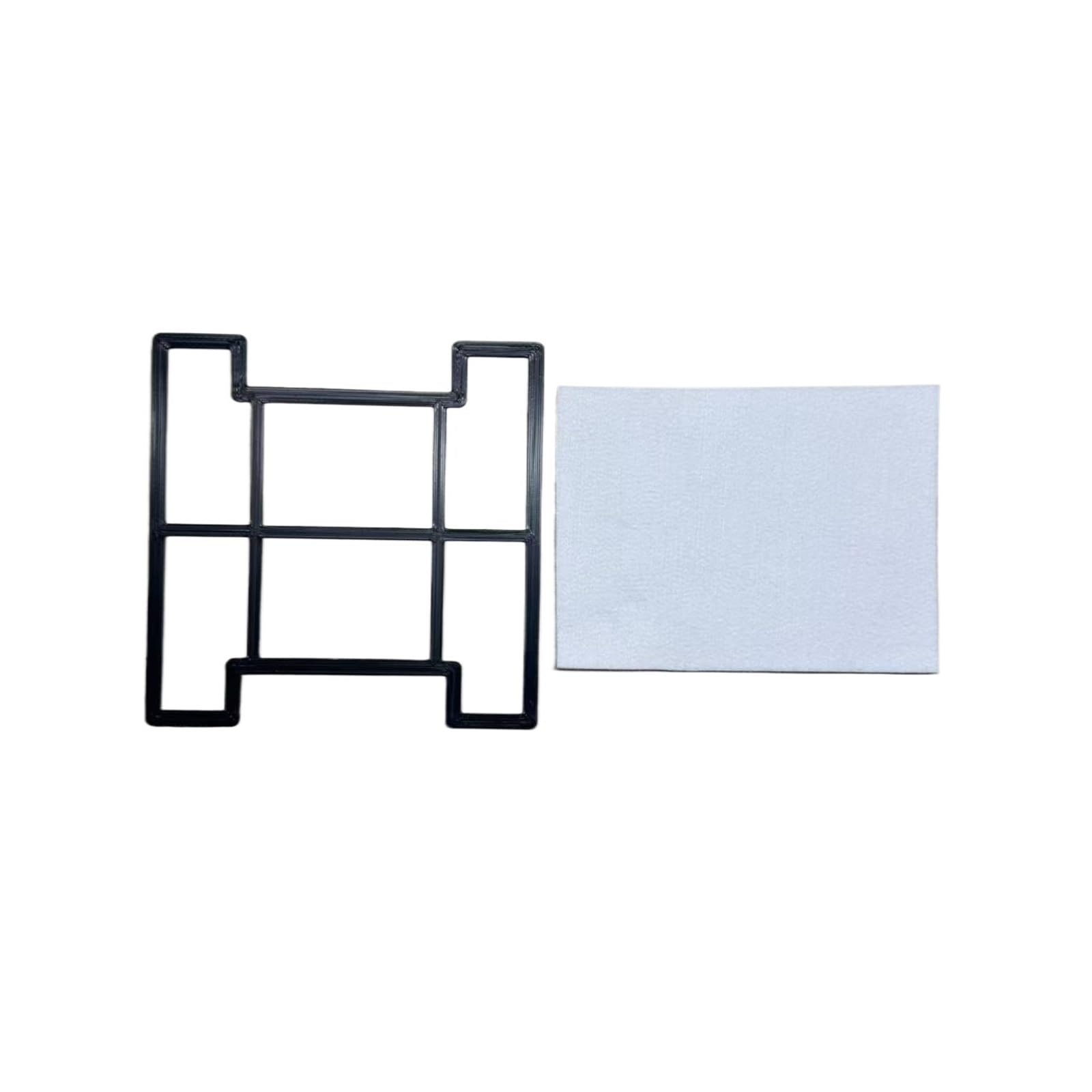 Filtro de aire acondicionado 15X11cm, Compatible con Panasonic, Compatible con Rasonic, D00C1282L, aire acondicionado tipo ventana de algodón