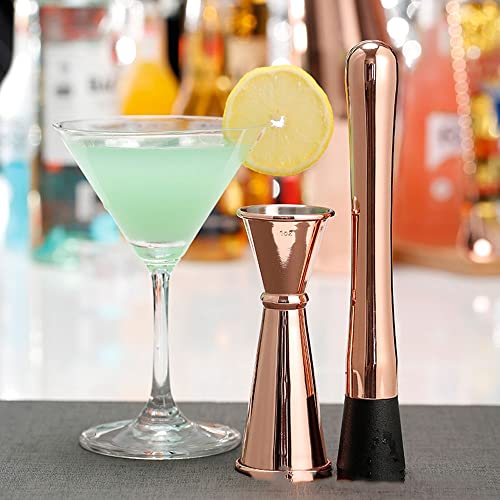 Set de cóctel 11 piezas kit bartender acero inoxidable negro miniatura 3