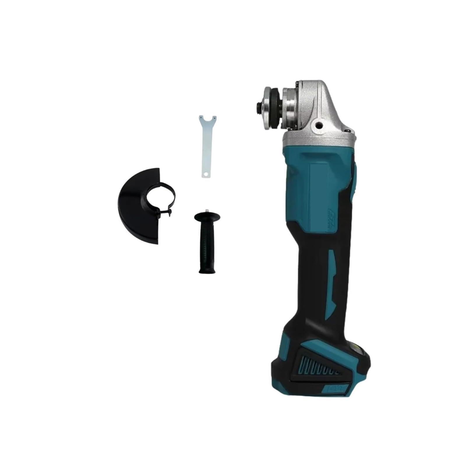 LNHHG 125mm Brushless Angle Grinder 8500PRM Cordless Electric Polishing Grinding Power Tool(125mm No Battery)