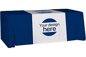 Customizable Table Runner for Business Logo and Promotion