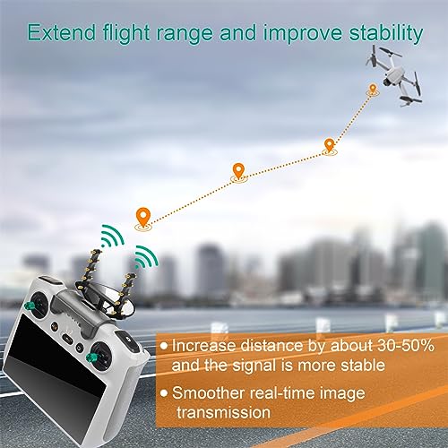 Taoke Signal Booster Amplifier compatible with DJI Mavic Mini 3/Mini 3 Pro, D-JI RC Remote Controller Antenna Range Extender - Image 3