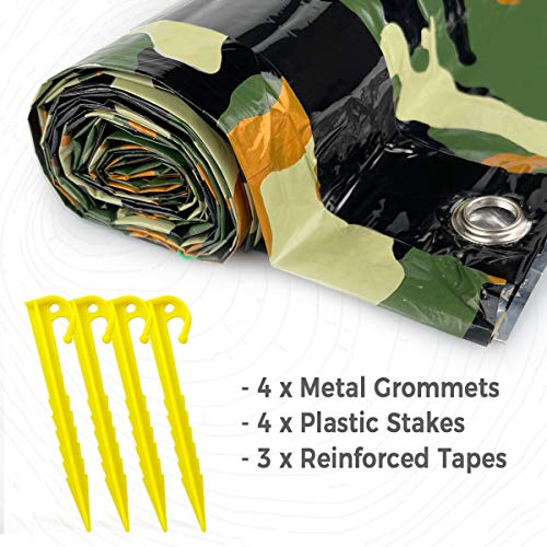 Bearhard Emergency Tent, 2 Person Tube Tent Survival Shelter with Paracord, Stakes Ultralight Survival Tent Emergency Shelter Use as Survival Gear Space Blanket for Camping, Hiking, Kayaking - Thumbnail 2