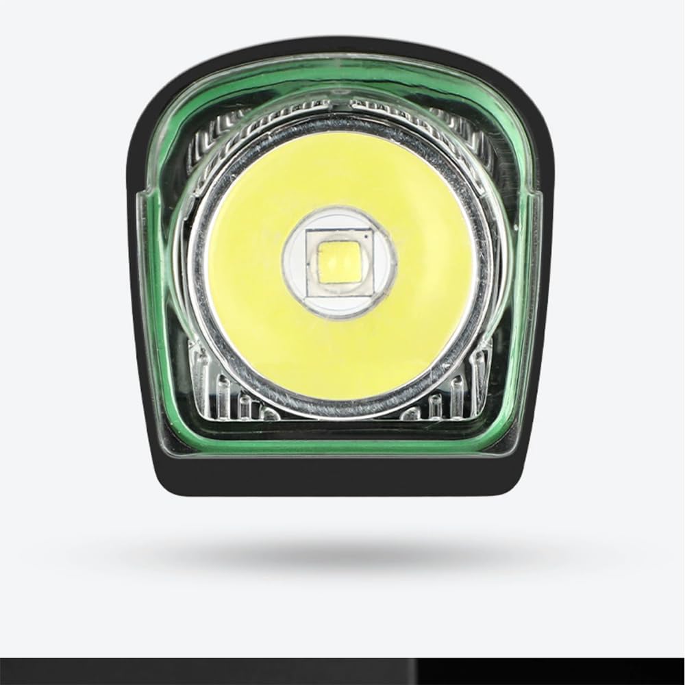 Luce per Bici Ricaricabile USB 1300 Lumen Torcia Super Luminosa per Ciclismo su Strada Notturno