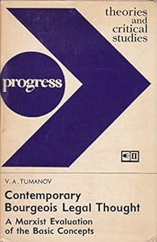 Hardcover Contemporary Bourgeois Legal Thought Book
