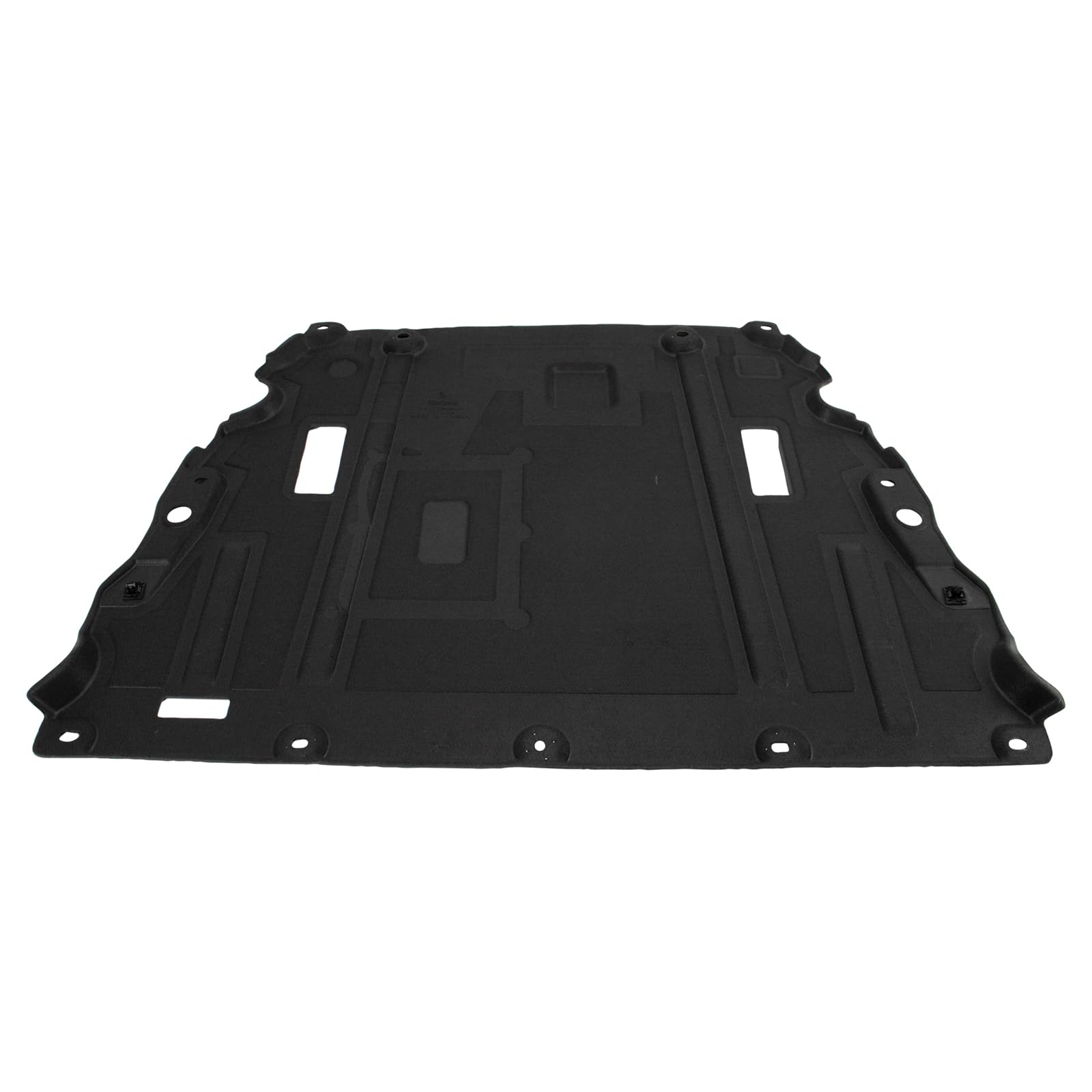 TRQ Lower Center Engine Splash Shield Compatible with 2014-2020 Ford Fusion FO1228126 FO1228156