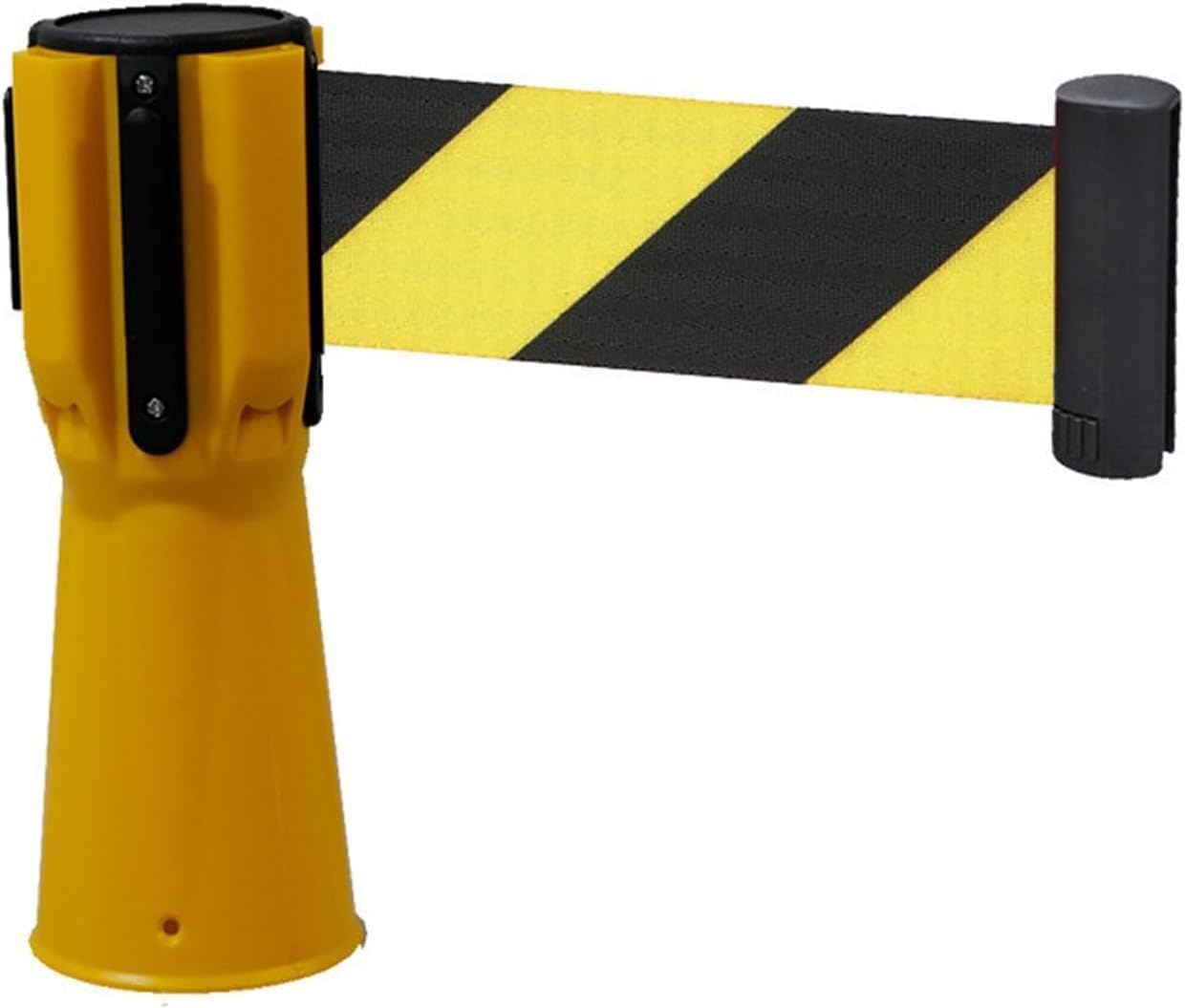 GTHTUHFD Yellow Cone Belt Barrier - Mountable Emergency Warning Belt For Traffic Cones With Chevron Design,2m/6.56ft