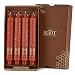 Root 9-Inch Unscented Timberline Collenette Candles, Autumn, Box of 4