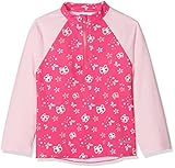 Schickes Badeshirt mit Sonnenschutz: Langärmliges Schwimmshirt mit UV-Schutz 50+, Buntes Muster und leuchtende Farben, Optimal als Schutz vor Sonne und Wind am Strand oder Freibad im Urlaub oder zuhause