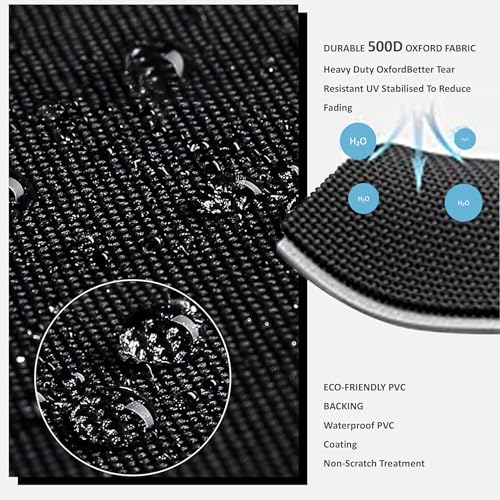 Image of Large Bird Cage Cover - 600D Cage Covers for Night, Good Night Bird Cage Cover for Large Birdcage,Indoors or Outdoors (M)