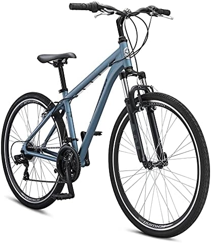 Schwinn Network 3.5 Hybrid Bike, 700c Mens and Womens Bike, 21-Sp...