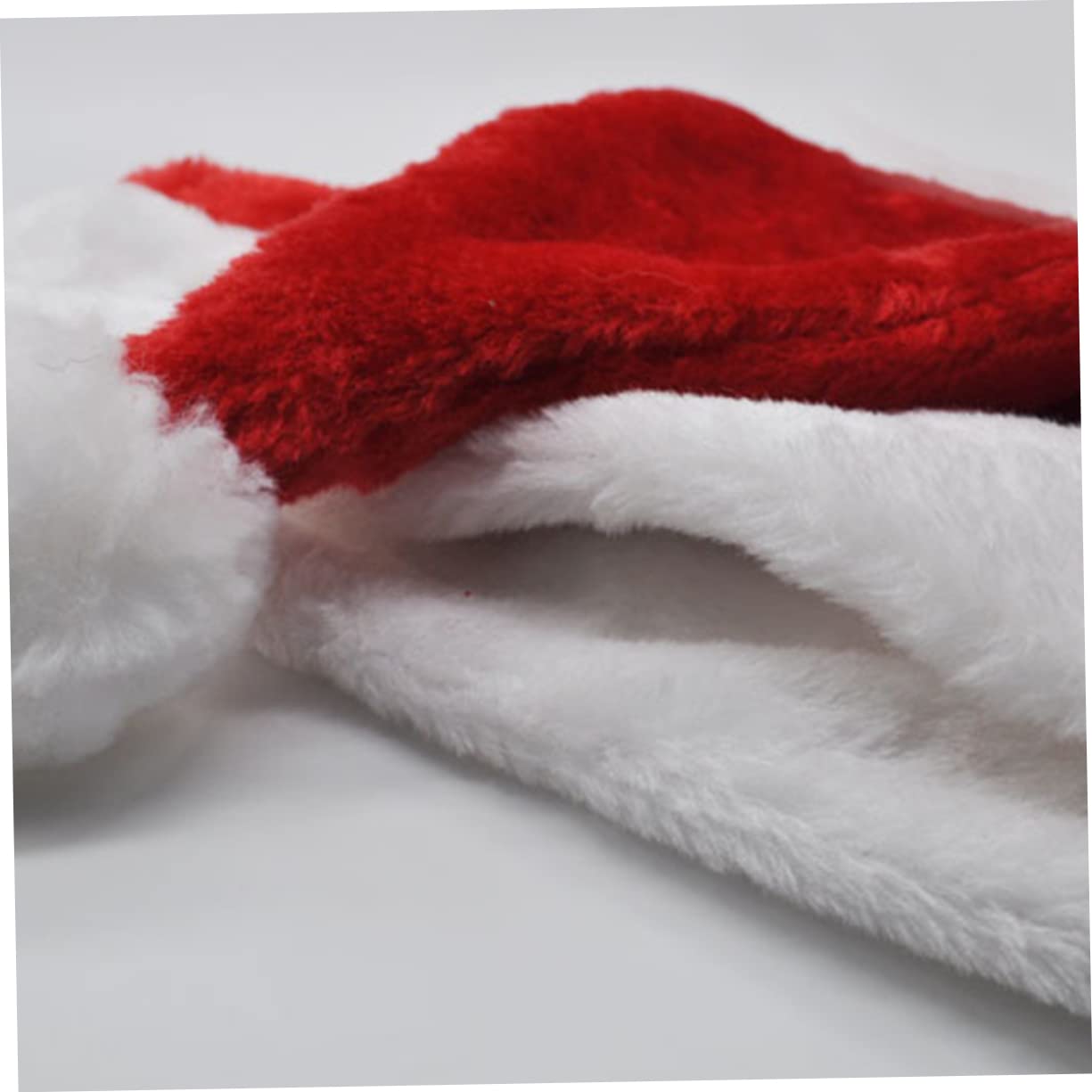 PRETYZOOM 6 Piezas gorro de navidad sombrero de fiesta de navidad sombreros de papá noel ornamento accesorio de disfraz de navidad gorro de papa noel para niños adulto
