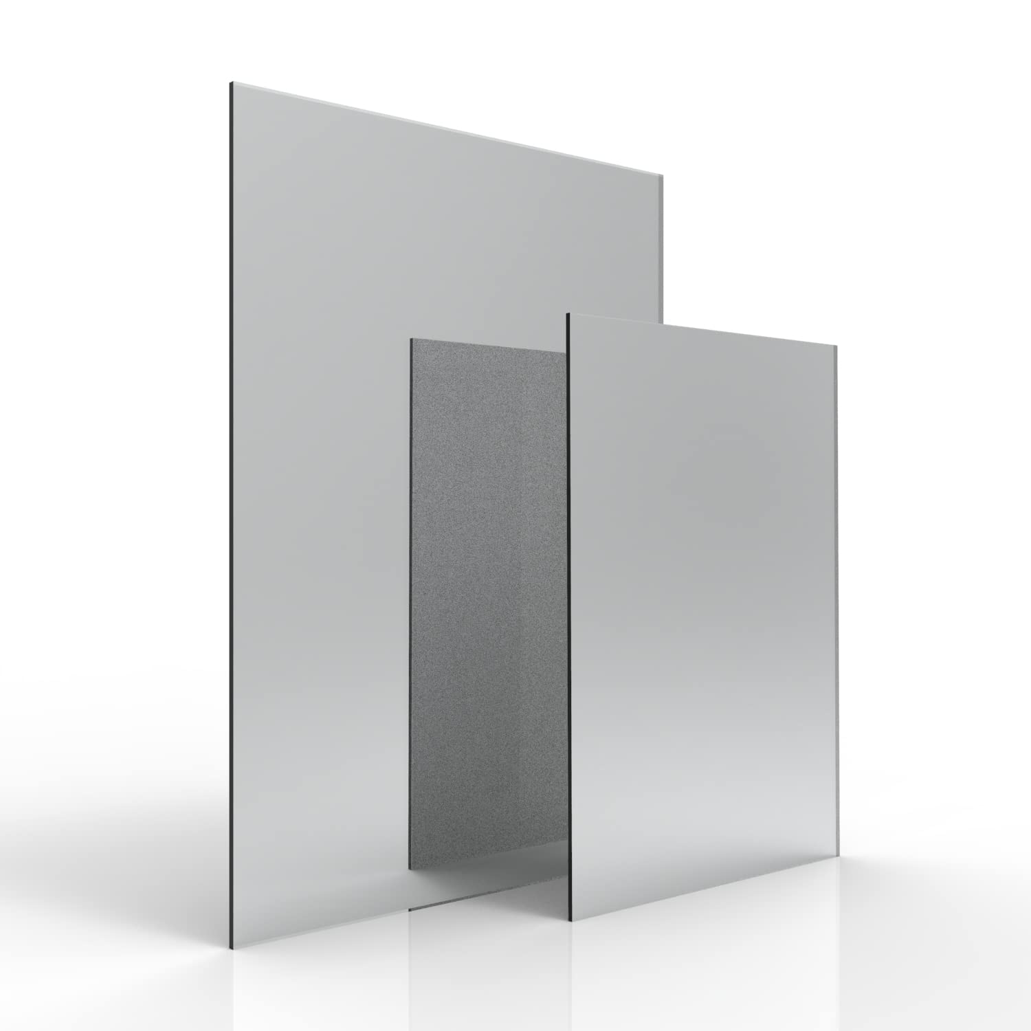 Mirrored Acrylic Sheet - Multiple sizes available (300 x 300mm)
